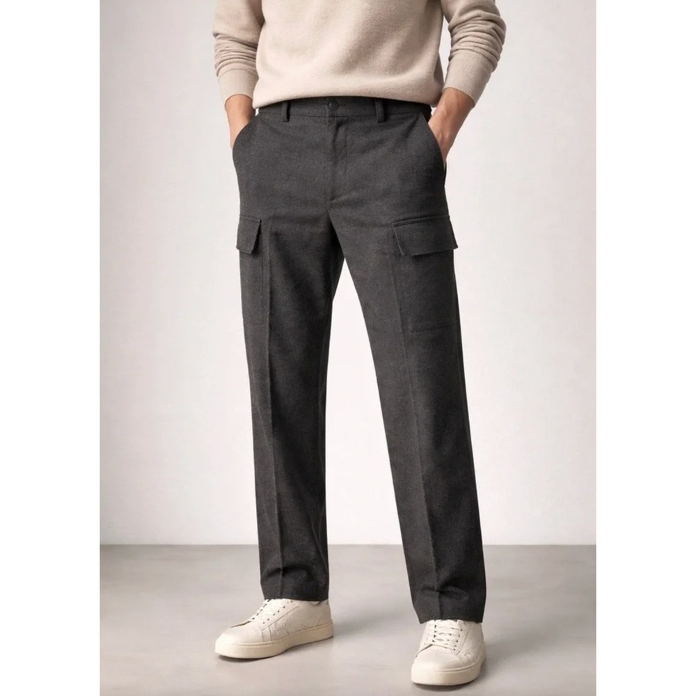 BANANA REPUBLIC Dawson Wool-Blend Cargo Pant